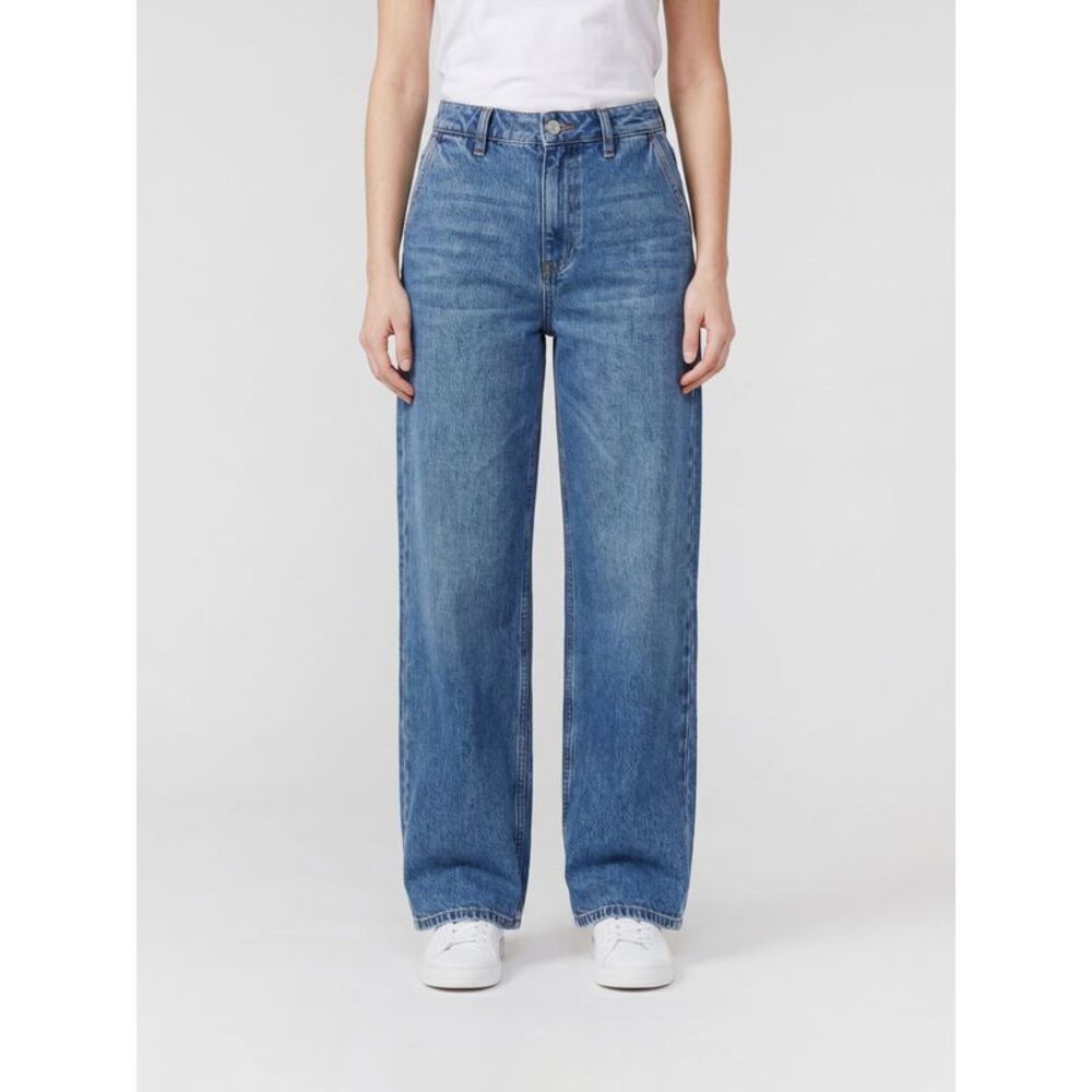 High-Waisted Palazzo Jeans Magda Butrym In Denim With A Wide Leg